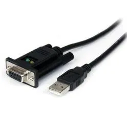 Startech Cavo Adattatore Seriale Dce 1 Porta USB A RS232 DB9 Null Modem Con Ftdi ICUSB232FTN - immagine 1