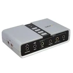 Startech Scheda Audio Esterna Adattatore USB 7.1 Con Digitale Spdif ICUSBAUDIO7D - immagine 1