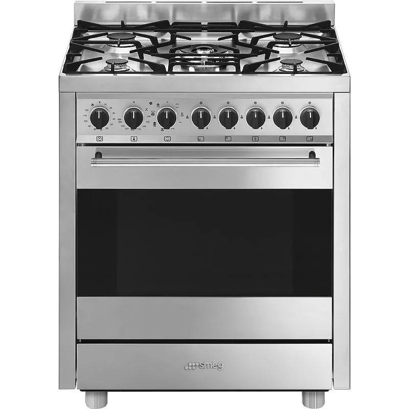 Smeg Cucina Gas con Forno Elettrico B71gmx2 Inox - immagine 1