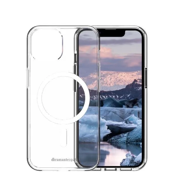 Dbramante 1928 Iceland Pro - Custodia Per Iphone 14 In 100 Plastica Riciclata Trasparente IM61CL001626 - immagine 1