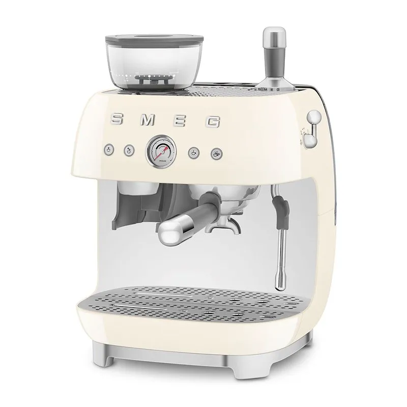 Smeg Macchina per Caffè con Macinacaffè Integrato Egf03creu Crema - immagine 1