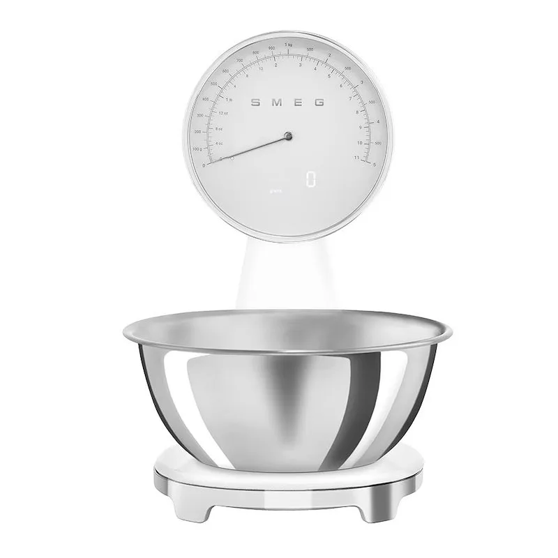 Smeg Bilancia da cucina 50's Style - Bianco LUCIDO - KSF01WHWW - immagine 1
