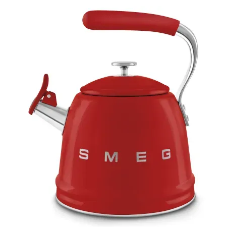 Smeg Bollitore con fischio 50's Style - Rosso LUCIDO - WKF01RD - immagine 1