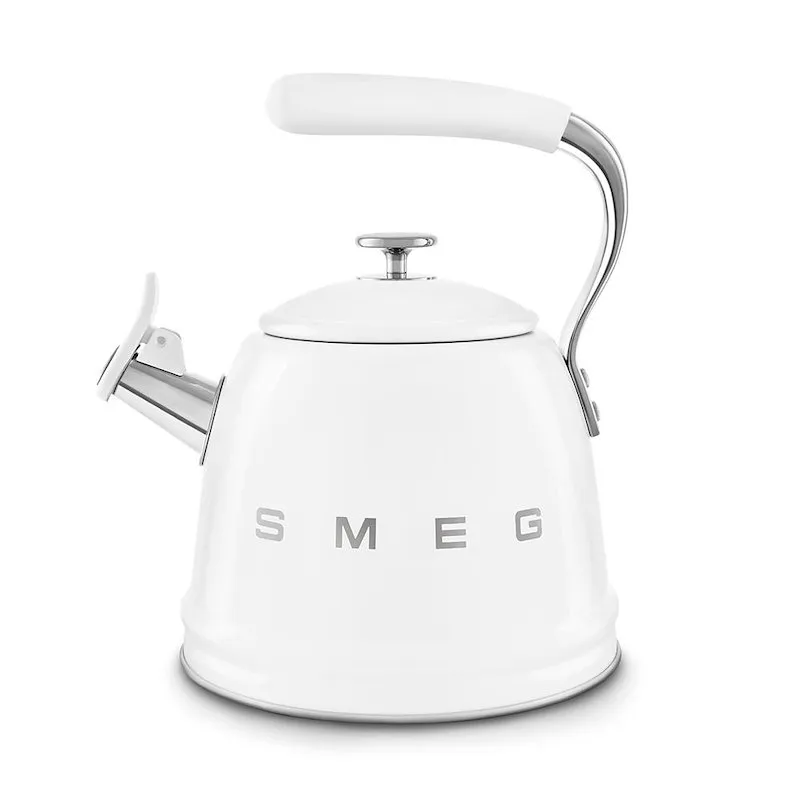 Smeg Bollitore con fischio 50's Style - Bianco LUCIDO - WKF01WH - immagine 1