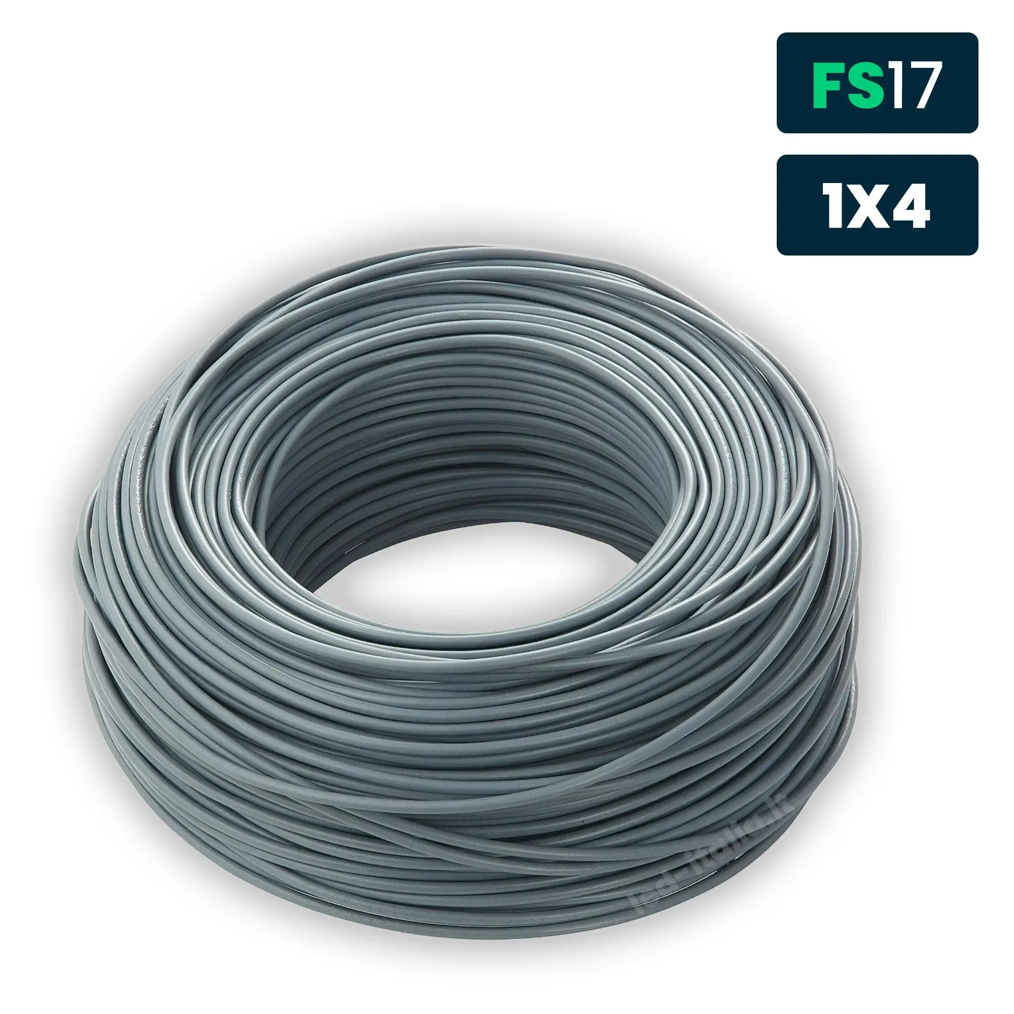 Cavo Unipolare Fs17 450/750V 4Mm? Grigio - immagine 1