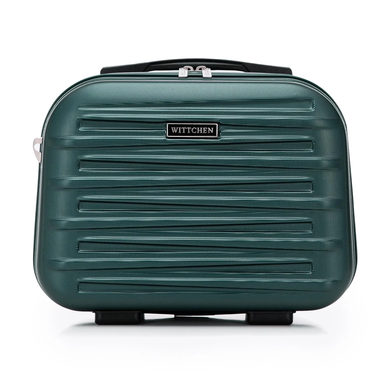 WITTCHEN Skyspeed Line Valigia cosmetica da viaggio Valigia rigida in ABS Borsa da toilette Tracolla da donna Tracolla elastica per bagagli Blu navy Ryanair/ITA Airways/Wizz Air/Volotea - immagine 1