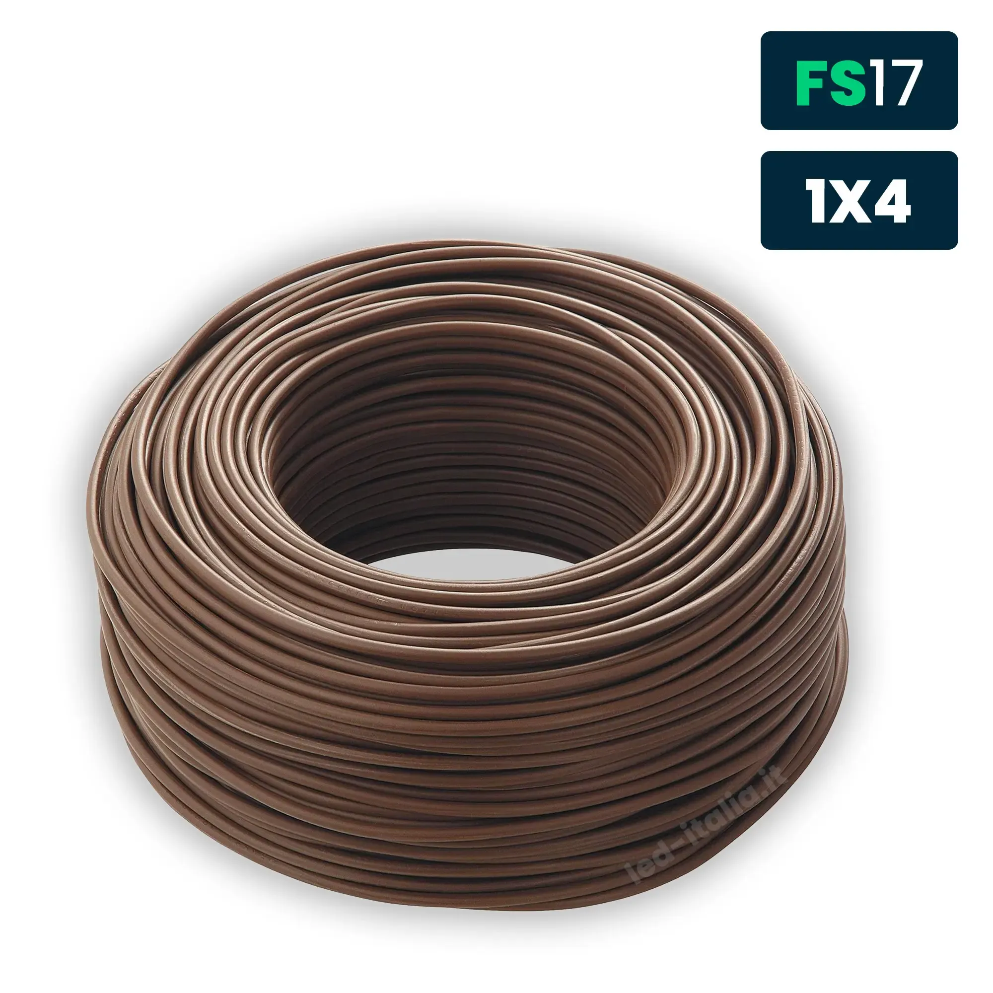 Cavo Unipolare Fs17 450/750V 4Mm? Marrone - immagine 1
