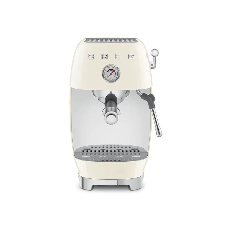 Smeg Macchina da Caffè Espresso Ecf03creu panna - immagine 1