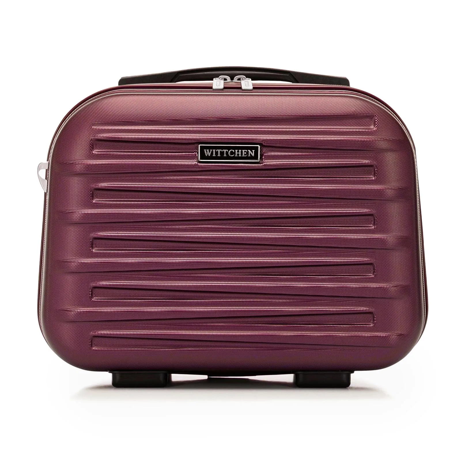 WITTCHEN Skyspeed Line Valigia cosmetica da viaggio Valigia rigida in ABS Borsa da toilette Tracolla da donna Tracolla elastica per bagagli Giallo Ryanair/ITA Airways/Wizz Air/Volotea - immagine 1