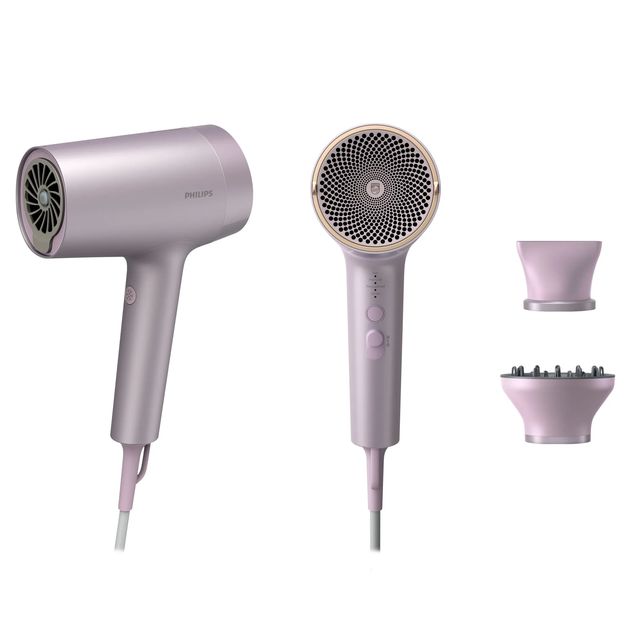 Philips Asciugacapelli S7000 Thermo 1800W Ioni Lilla - immagine 1