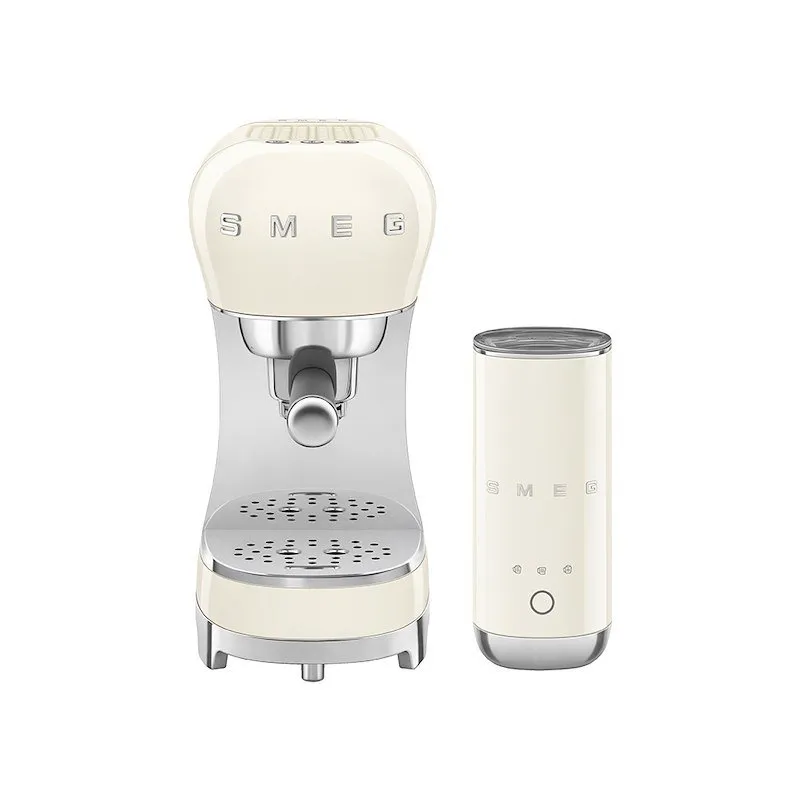 Smeg Macchina del caffè Ecf12creu Crema - immagine 1