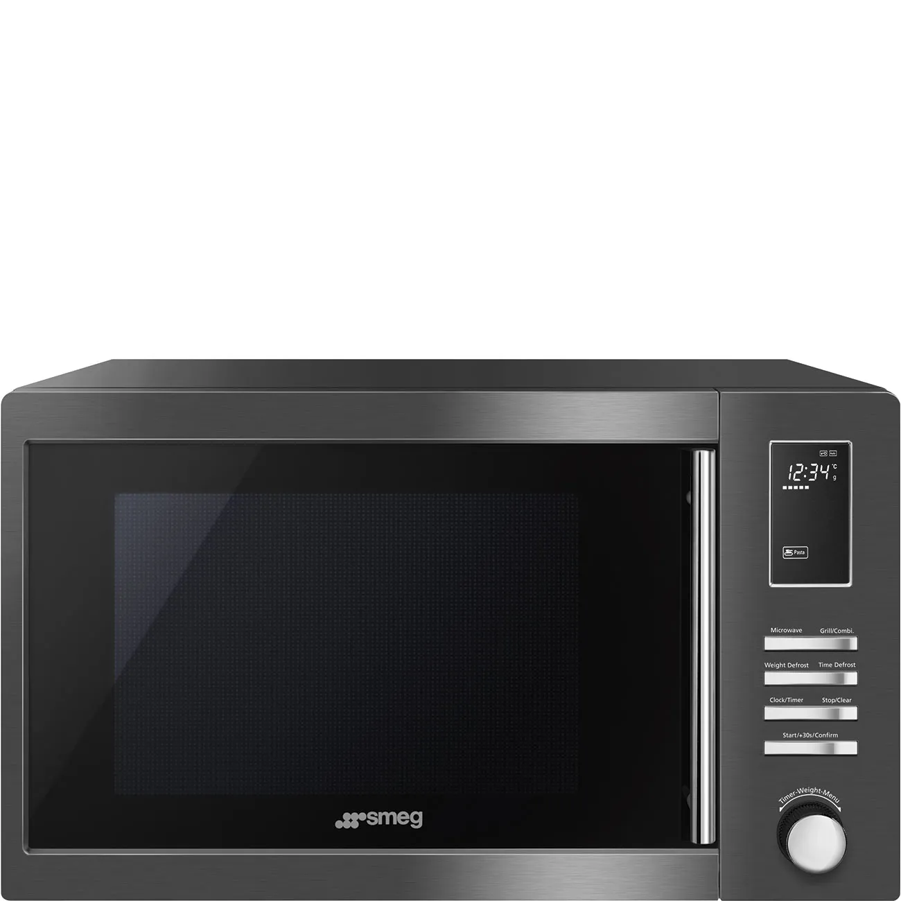 Smeg Microonde Moe31b Dark Inox - immagine 1