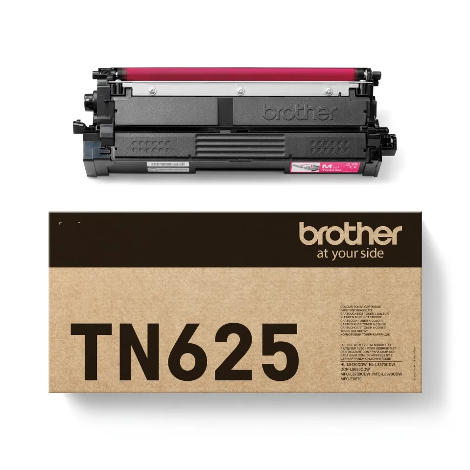 ORIGINALE Brother toner magenta TN-625M 625 1800 pagine - immagine 1