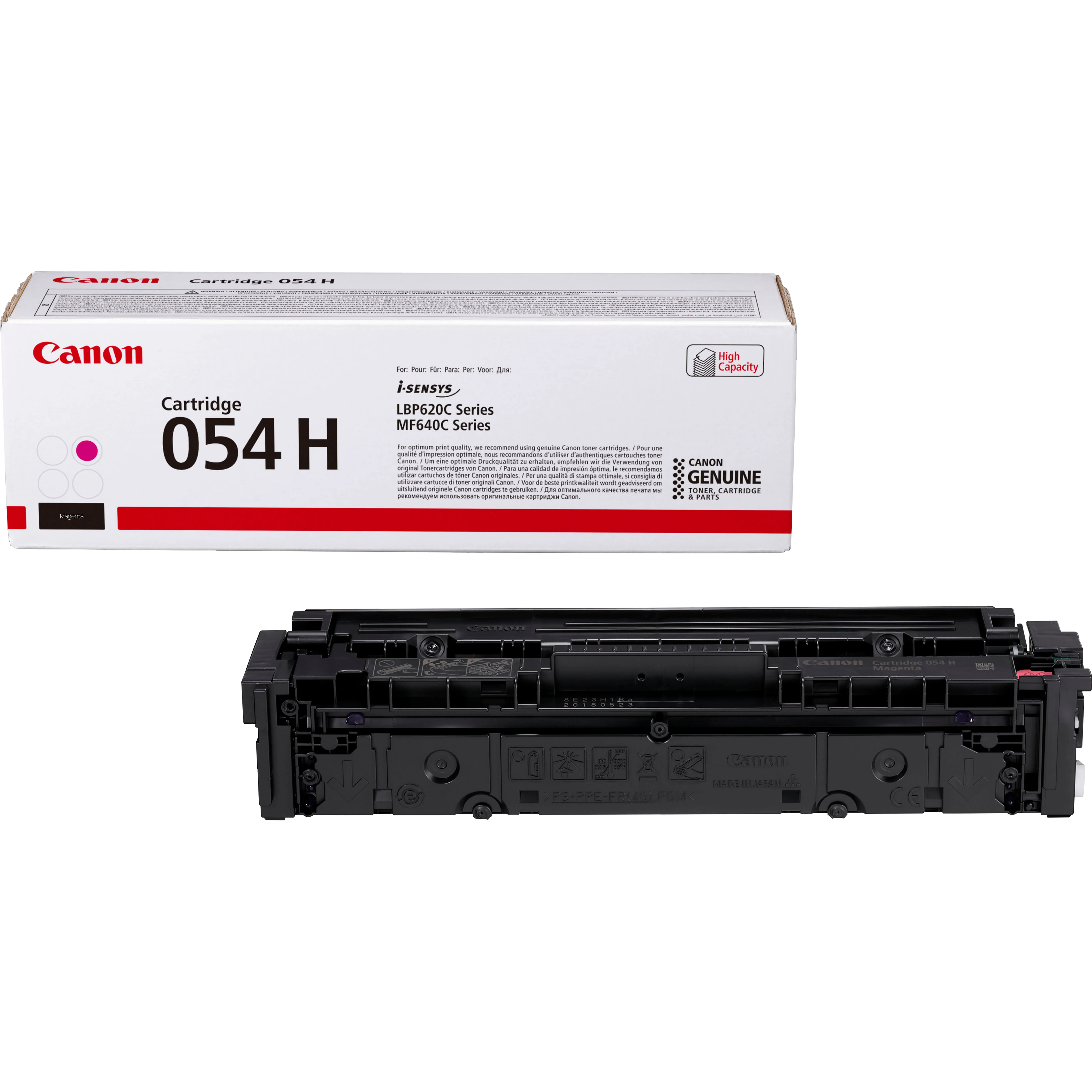 Canon Cartuccia del toner a resa elevata 054 H magenta - immagine 1