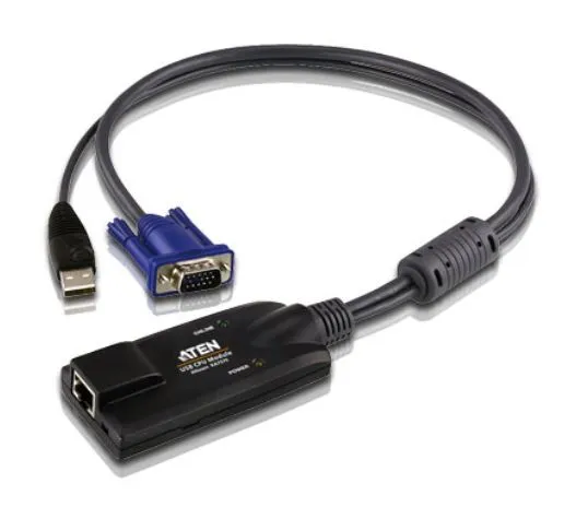 Aten USB - Vga To CAT5E/6 Kvm Adapter Cable (cpu Module) KA7570 - immagine 1