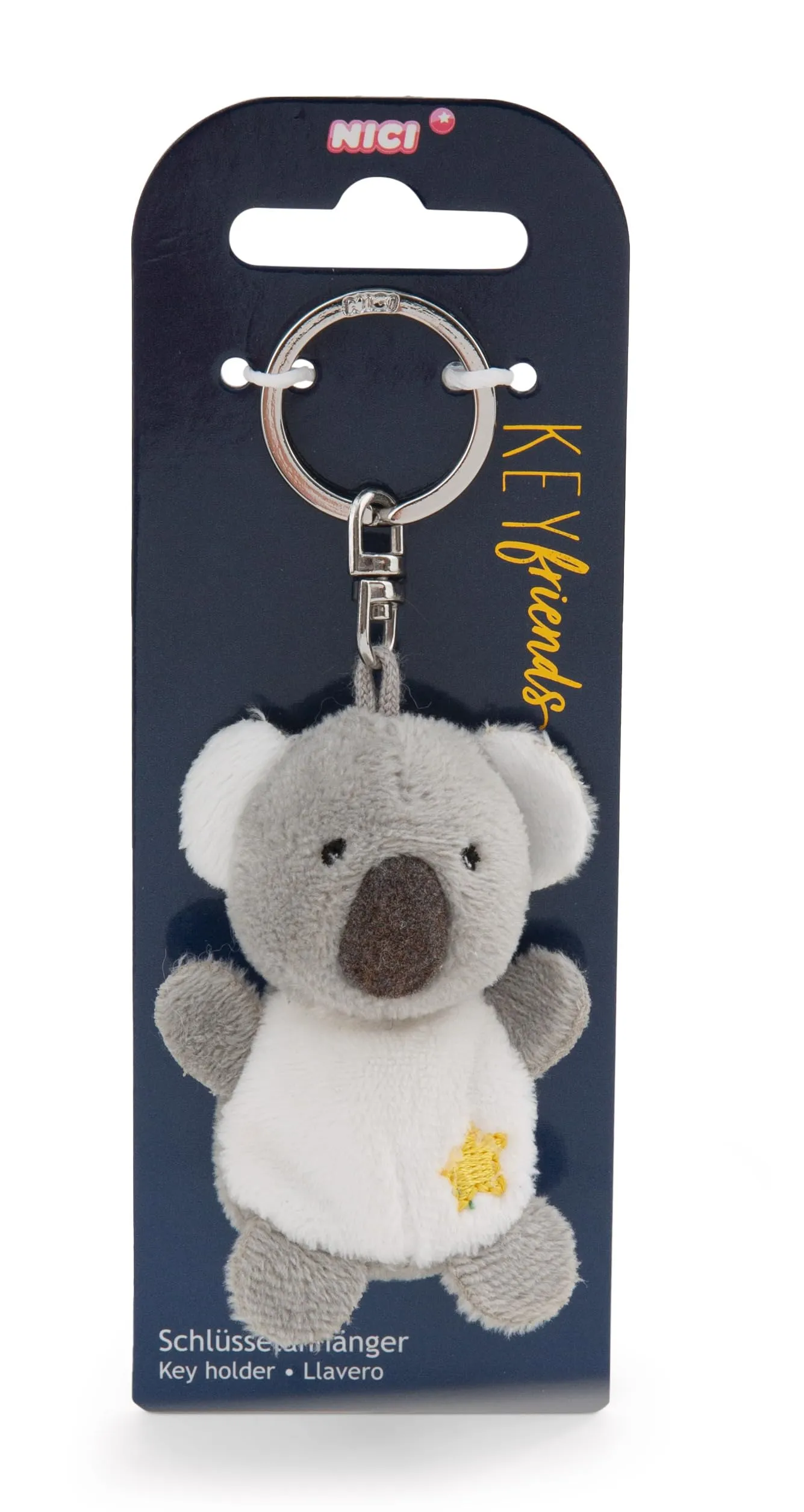 Portachiavi Koala con la stella 5cm - immagine 3