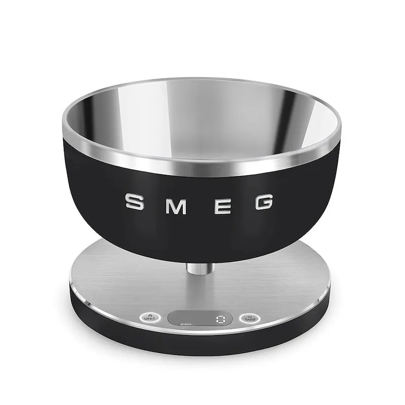 Smeg Bilancia da cucina Linea Collezione - Nero Opaco - KSC01BLMWW - immagine 1