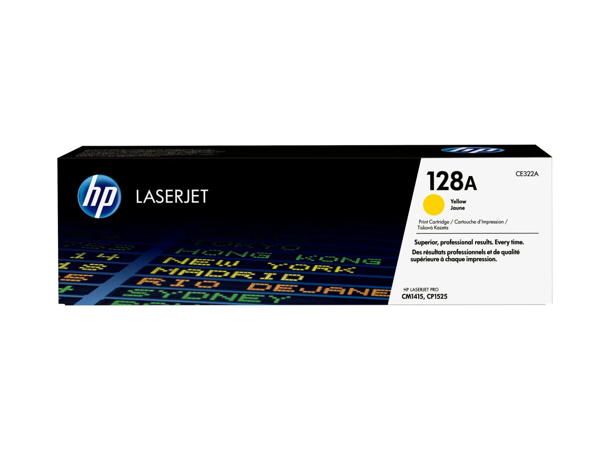 Hp Toner Giallo 128A Per Laserjet Cp1525/Cm1415 - immagine 1