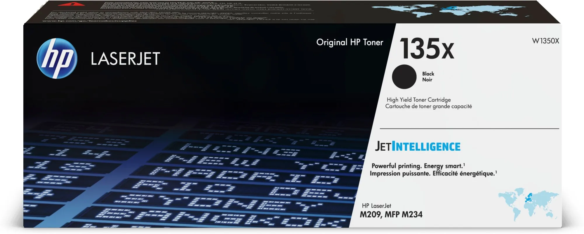 Toner Hp W1350X Nero 2.400Pg Per Laser M209Dw - immagine 1