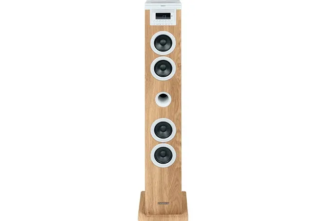 Thomson DS121CD set audio da casa Sistema home audio a torre 10 W Bianco Legno - immagine 1