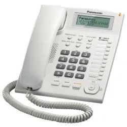 Panasonic Telefono Fisso TS880 Bianco KX-TS880EXW - immagine 1
