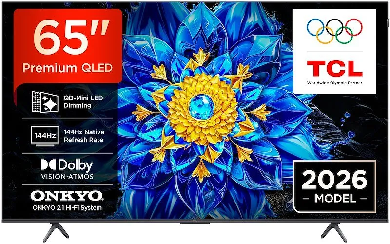 Tcl TV QD-Mini LED 65" 65p8l Nero - immagine 1