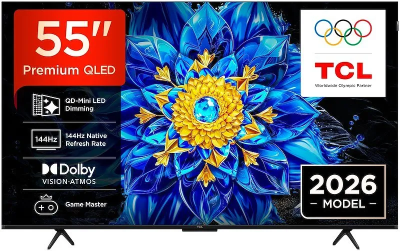 Tcl TV MINILED 55" 55p8l Nero - immagine 1