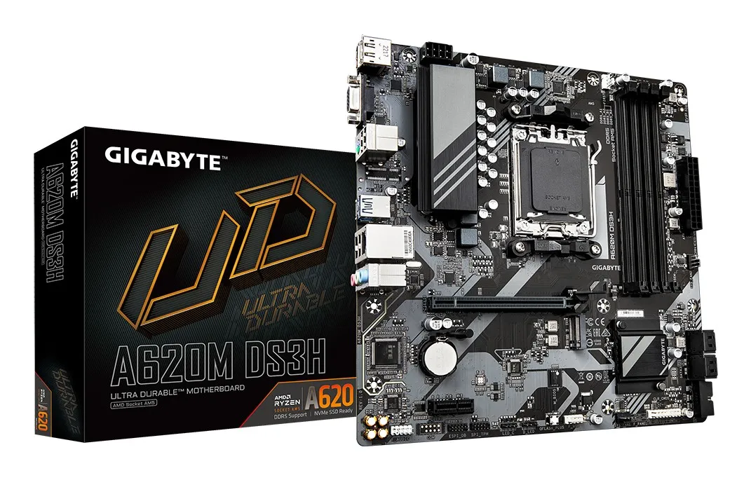 Gigabyte GA-A620M DS3H (AM5) (D) - immagine 1