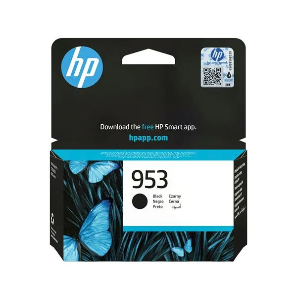 Hp 953 Black Original Ink Cartridge L0S58AE#LS1 - immagine 1