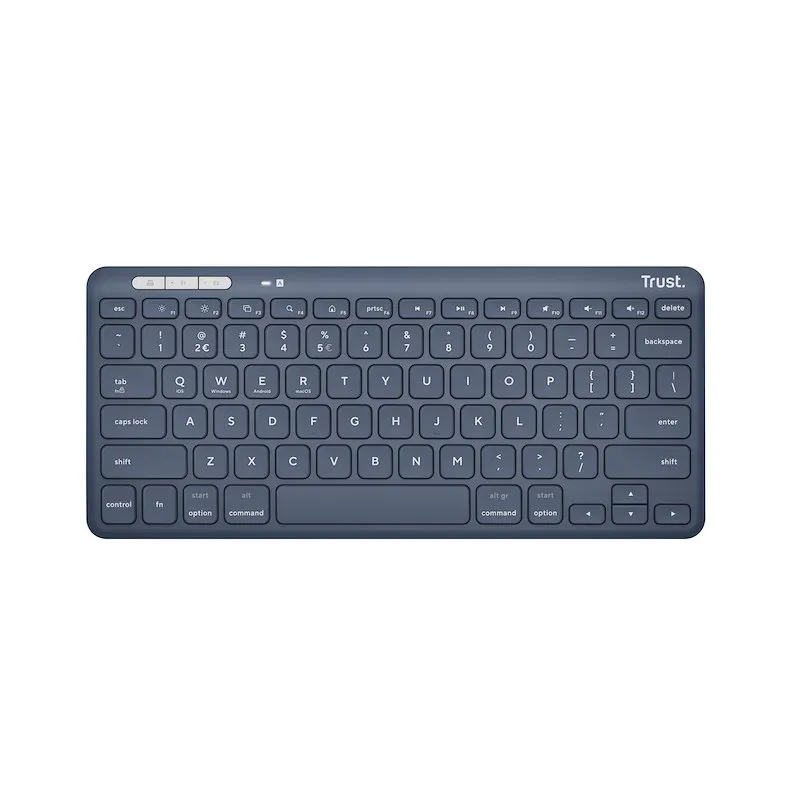 Trust Tastiera wireless Lyra Compact Wl IT 25141 Blu - immagine 1