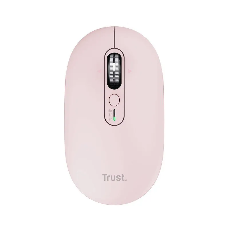 Trust Seron Mouse sottile multi-wireless e hyperscroll Pink - immagine 1
