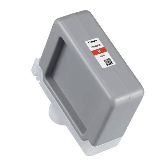 ORIGINALE Canon Cartuccia d'inchiostro Rosso PFI-1100r 0858C001 160ml - immagine 1