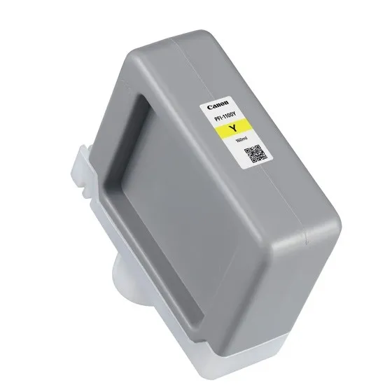 ORIGINALE Canon Cartuccia d'inchiostro giallo PFI-1100y 0853C001 160ml - immagine 1