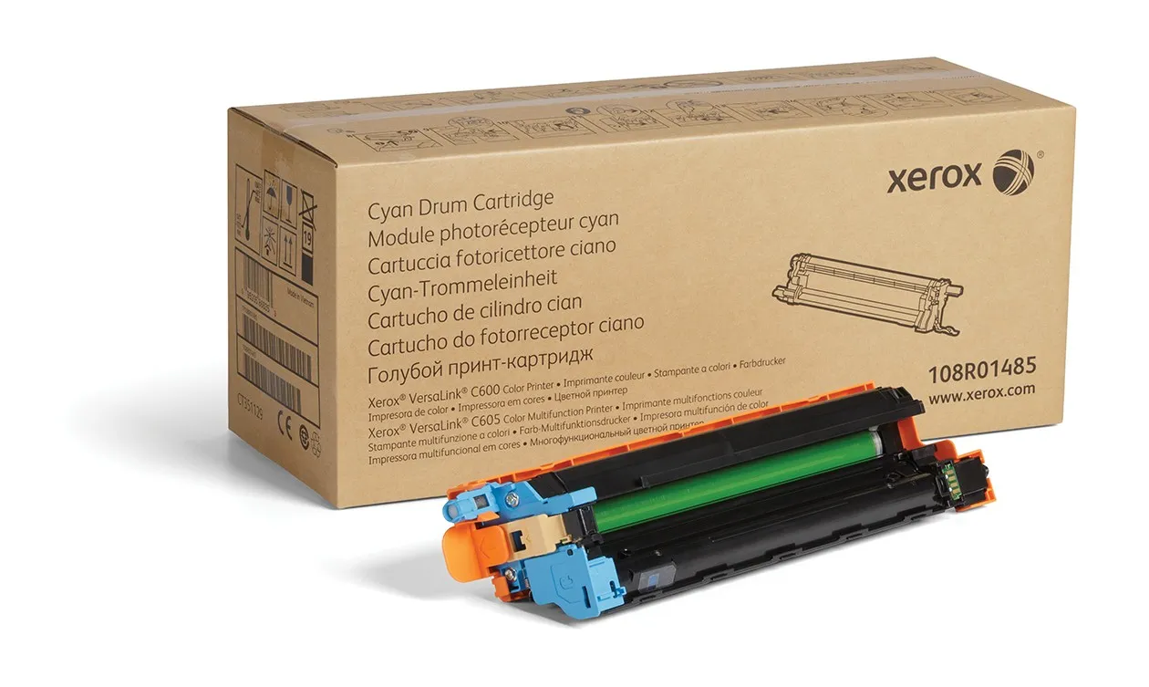 ORIGINALE Xerox Tamburo ciano 108R01485 VersaLink C605 40000 pagine - immagine 1