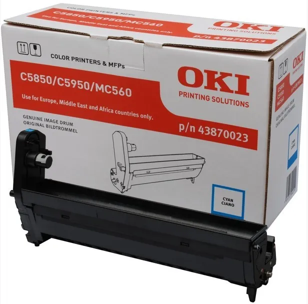 OKI Cyan image drum for C5850/5950 Originale - immagine 1