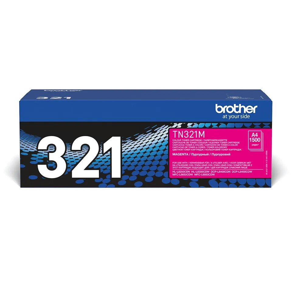 ORIGINALE Brother toner magenta TN-321M 321 1500 pagine - immagine 1