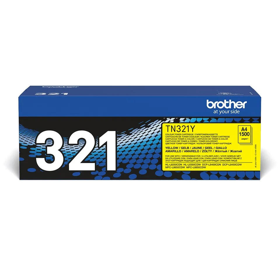ORIGINALE Brother toner giallo TN-321Y 321 1500 pagine - immagine 1