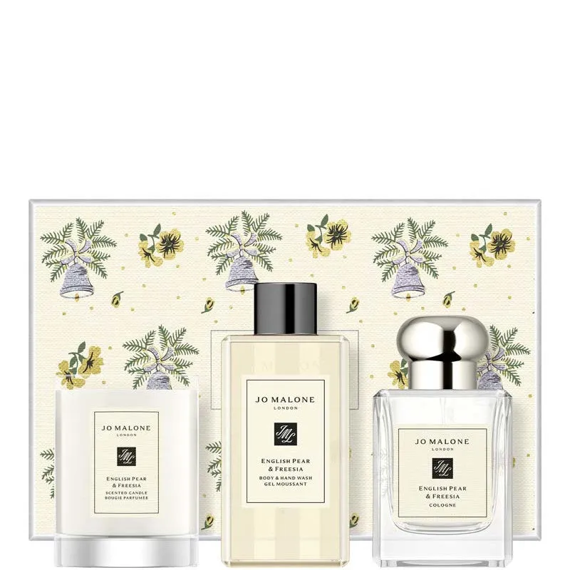 Jo Malone London Jo Malone London English Pear & Freesia Cologne LIMITED EDITION 50 MLCologne + 100 ML Body & Hand Wash + 65 GR Candela - 50 MLCologne + 100 ML Body & Hand Wash + 65 GR Candela - immagine 1