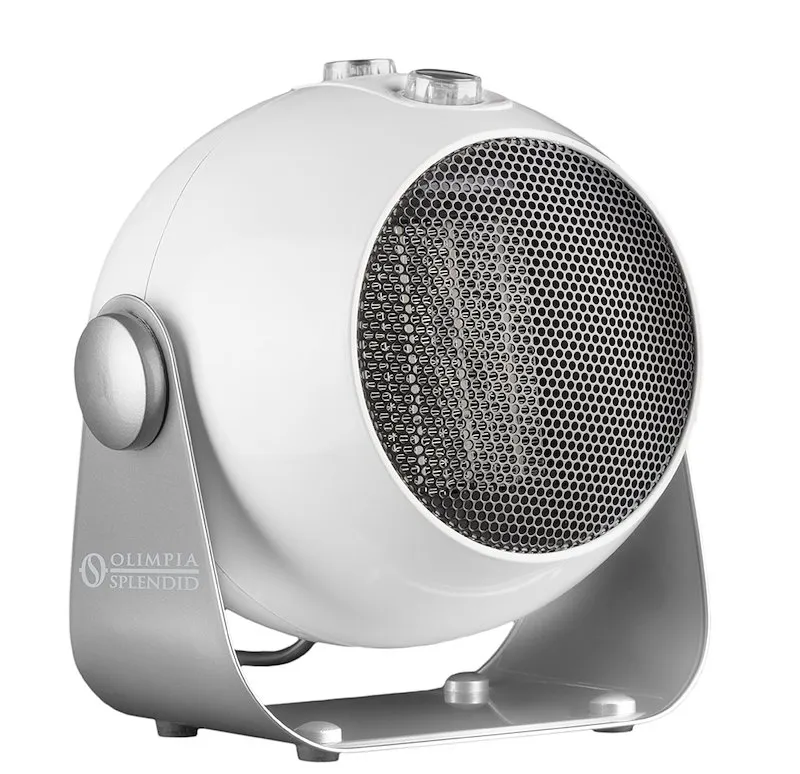 Olimpia Splendid Termoventilatore Caldodesign Bianco /Silver - immagine 1