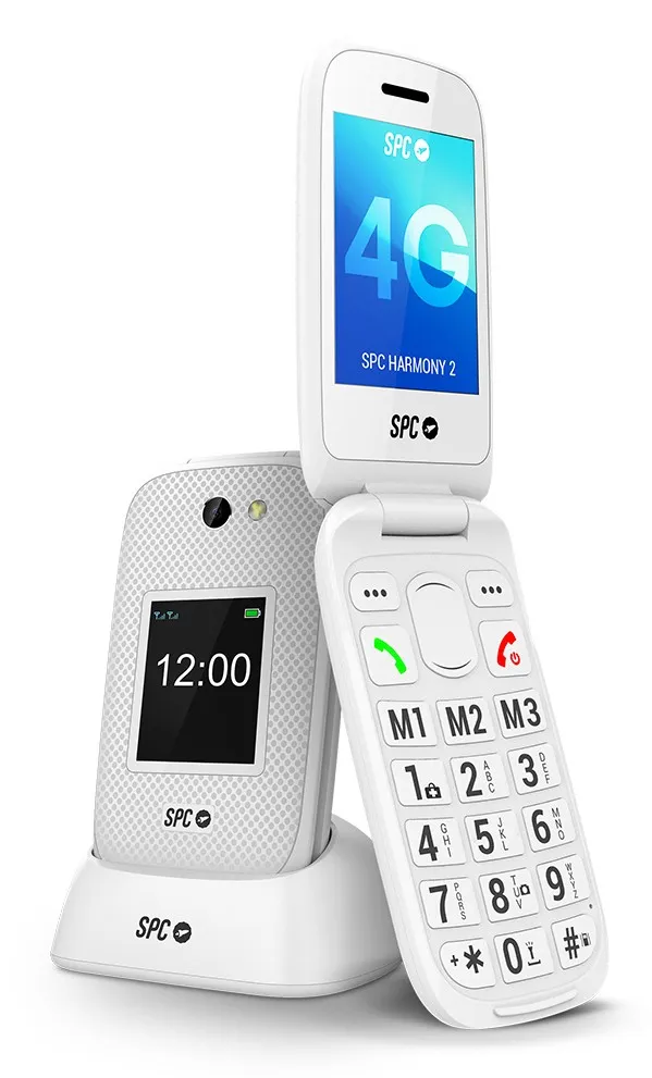 SPC Harmony 2 711 cm (2.8) 1245 g Bianco Telefono per anziani - immagine 1