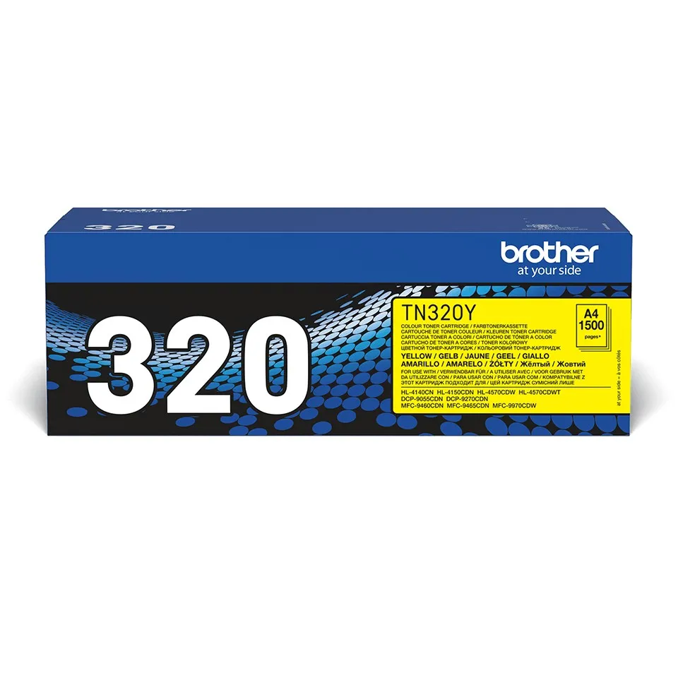ORIGINALE Brother toner giallo TN-320Y 320 1500 pagine - immagine 1