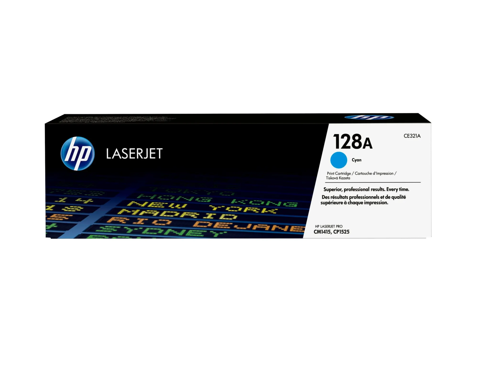 ORIGINALE HP toner ciano CE321A 128A 1300 pagine - immagine 1