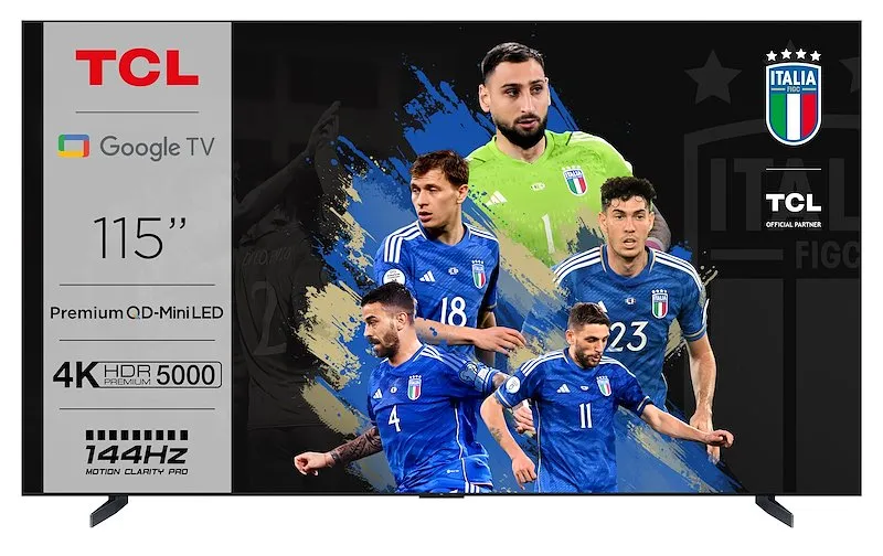 TCL TV LED 4K 115" 115x955 MAX Nero - immagine 1