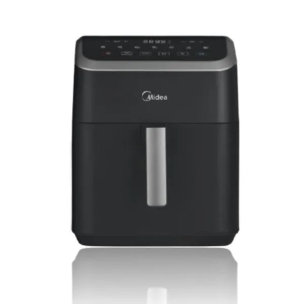 Midea Friggitrice Ad Aria 1500W 7L Controlli Digitali Nero. X Cyclone Air Technology MAD70000ADK - immagine 1