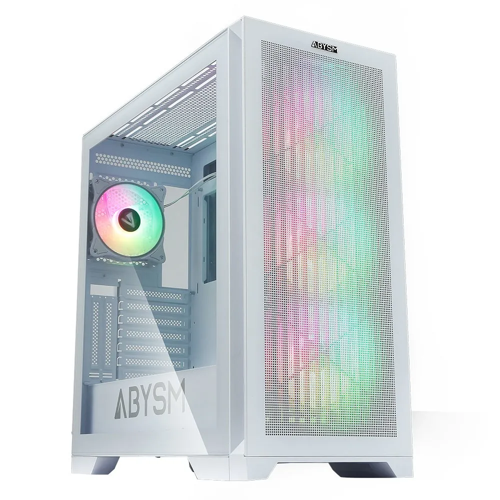 ABYSM Danube Mura BX300 White ARGB Tower Bianco - immagine 1
