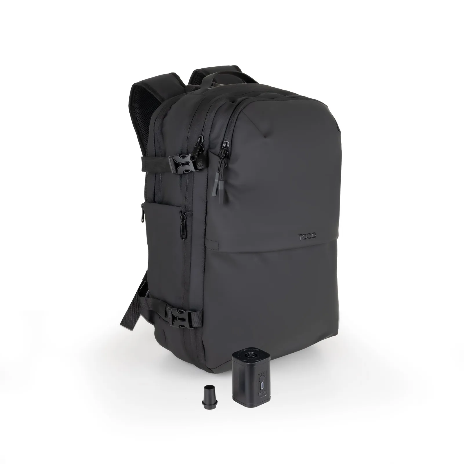 TooQ TQBP-V101-BK zaino Zaino da viaggio Nero Nylon - immagine 1