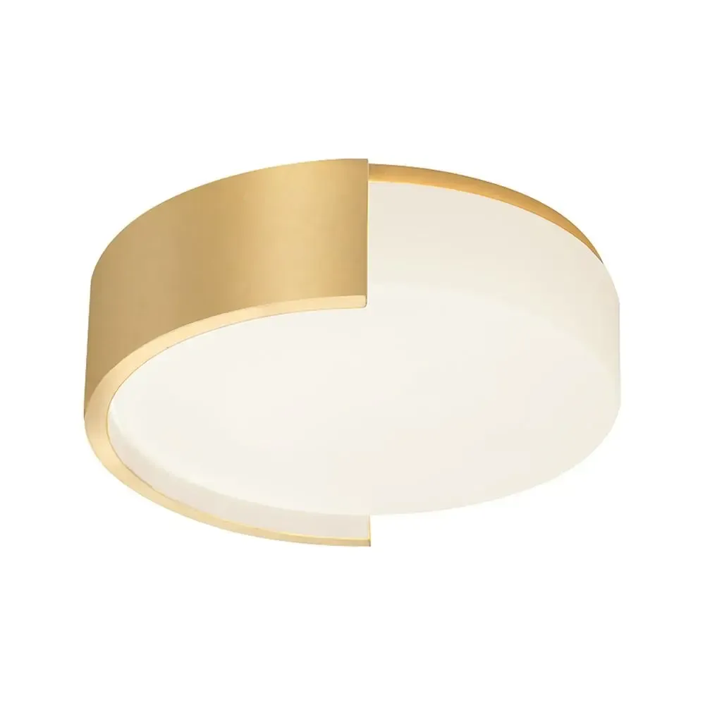 V-TAC Lampadario LED 63W Rotondo con Telecomando e App BT Oro CCT Dimmerabile - immagine 1