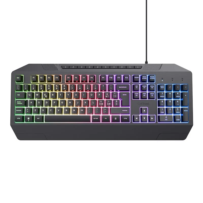 Trust Tastiera Gaming GXT836 IT 24723 Retroilluminata - immagine 1