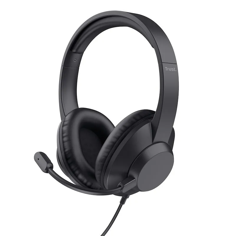 Trust Cuffie con Microfono Ayda Max 25460 Nero - immagine 1