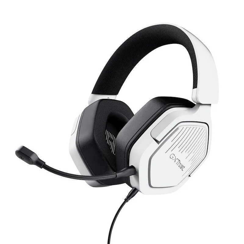 Trust Cuffie gaming Gxt492w Carus Headset White - immagine 1